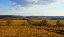 Долина Тузлова мартовским вечером.