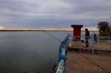 Гирло Каланча, весенняя рыбалка.