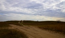 Редут у хутора Полушкин на берегу ерика Лагутник построенный во времена Крымской войны для защиты Ростова.