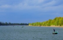 Весенний лов селёдки на Дону 