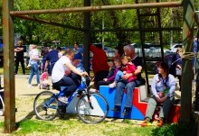 Соревнования по водно-моторному спорту на Северном водохранилище в Ростове-на-Дону