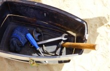 Соревнования по водно-моторному спорту на Северном водохранилище в Ростове-на-Дону