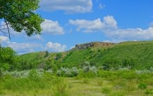Удивительно красивый Бородиновский лес и скалы по берегам Северского Донца.