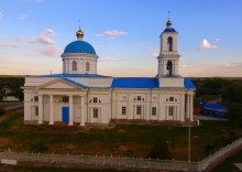 Храм Успения Пресвятой Богородицы в станице Калитвенской.