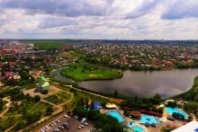 Северный с высоты.