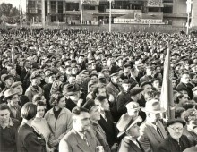 Никита Сергеевич Хрущев в Ростове на Дону