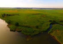 Остатки оборонительных сооружений в дельте Дона времен Крымской войны.