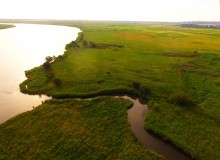 Остатки оборонительных сооружений в дельте Дона времен Крымской войны.
