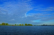 Остатки оборонительных сооружений в дельте Дона времен Крымской войны.