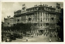 Дом Чернова. Дворец труда. Фото старого Ростова-на-Дону.