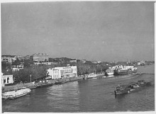 Речной вокзал и набережная. Фото старого Ростова-на-Дону.