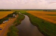 Лечебная грязь озера Пелёнкино в долине Кагальника