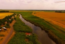 Лечебная грязь озера Пелёнкино в долине Кагальника