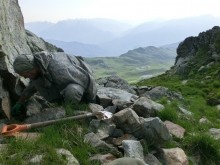 Поиск бойцов погибших в 1942 г. на Санчарском перевале