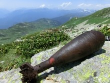 Поиск бойцов погибших в 1942 г. на Санчарском перевале
