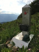 Поиск бойцов погибших в 1942 г. на Санчарском перевале