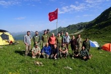 Поиск бойцов погибших в 1942 г. на Санчарском перевале