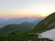 Поиск бойцов погибших в 1942 г. на Санчарском перевале