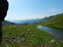 Поиск бойцов погибших в 1942 г. на Санчарском перевале