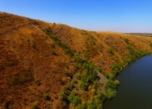 Горы у хутора Хоботок на Северском Донце