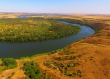 Горы у хутора Хоботок на Северском Донце