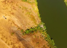 Горы у хутора Хоботок на Северском Донце