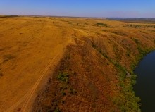 Горы у хутора Хоботок на Северском Донце