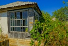 Хутор Западной у скалы на Северском Донце
