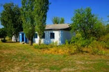 Хутор Западной у скалы на Северском Донце