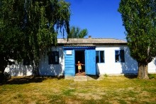 Хутор Западной у скалы на Северском Донце