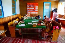 Хутор Западной у скалы на Северском Донце