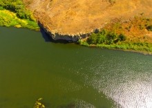 Хутор Западной у скалы на Северском Донце