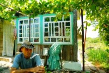 Хутор Западной у скалы на Северском Донце