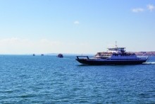 Строительство Крымского моста в Керчи