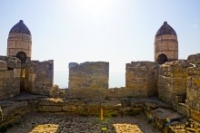 Турецкая крепость Ени-Кале в Керченском проливе.