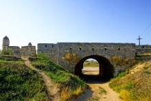 Турецкая крепость Ени-Кале в Керченском проливе.