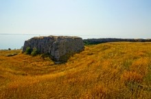 Турецкая крепость Ени-Кале в Керченском проливе.