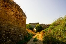 Турецкая крепость Ени-Кале в Керченском проливе.