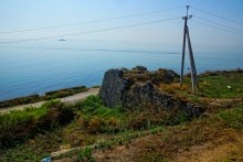 Турецкая крепость Ени-Кале в Керченском проливе.