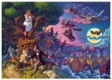 Хутор Морской Чулек - Лукоморье из поэмы Пушкина Руслан и Людмила