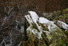 Менгиры у хутора Керчик-Савров на берегу реки Керчик.