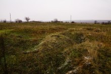 Менгиры у хутора Керчик-Савров на берегу реки Керчик.