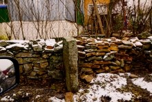 Менгиры у хутора Керчик-Савров на берегу реки Керчик.