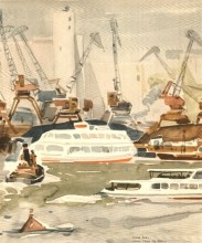 Рисованная повесть о Ростове-на-Дону художника Мосина Анатолия Герасимовича