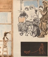 Рисованная повесть о Ростове-на-Дону художника Мосина Анатолия Герасимовича