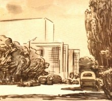 Рисованная повесть о Ростове-на-Дону художника Мосина Анатолия Герасимовича