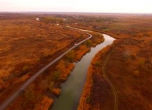 Река Черкасская на пути на Кавказ.