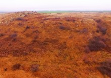 Мастерская каменотесов у хутора Скельновского. Здесь изготавливали каменные катки для молотьбы.