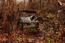 Мастерская каменотесов у хутора Скельновского. Здесь изготавливали каменные катки для молотьбы.