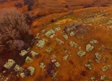 Петроглифы у хутора Скельновский